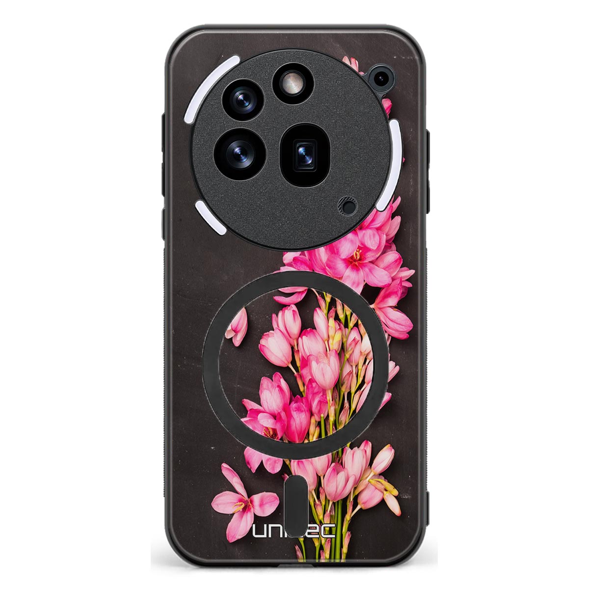 Nothing Phone 3A Pro kukka suojakuoret - Pink Flowers