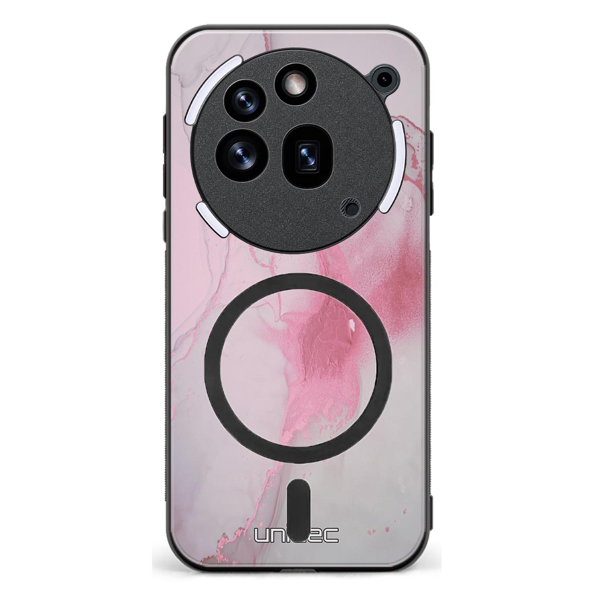 Nothing Phone 3A Pro marmori suojakuoret - Pink Pok Rie