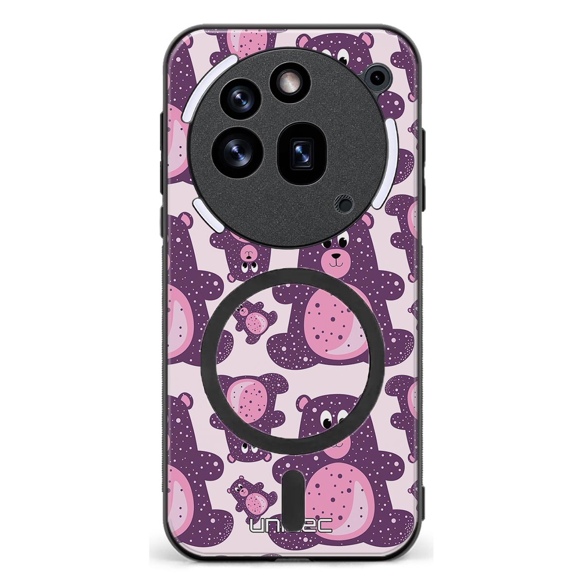 Nothing Phone 3A Pro suojakuoret - Purple Teddy Bear