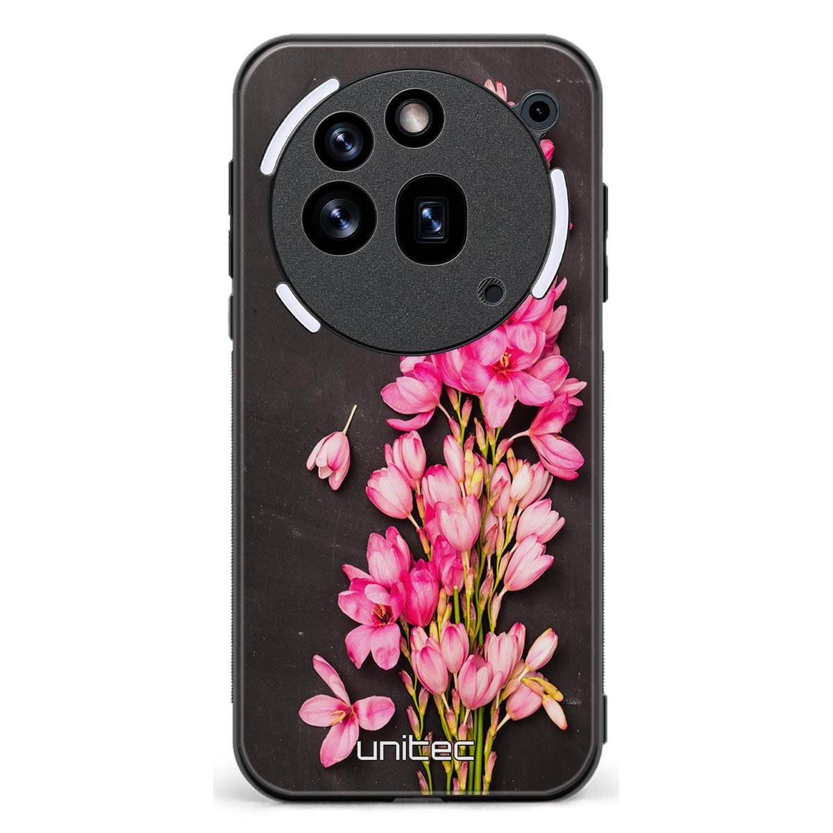 Nothing Phone 3A Pro kukka suojakuoret - Pink Flowers