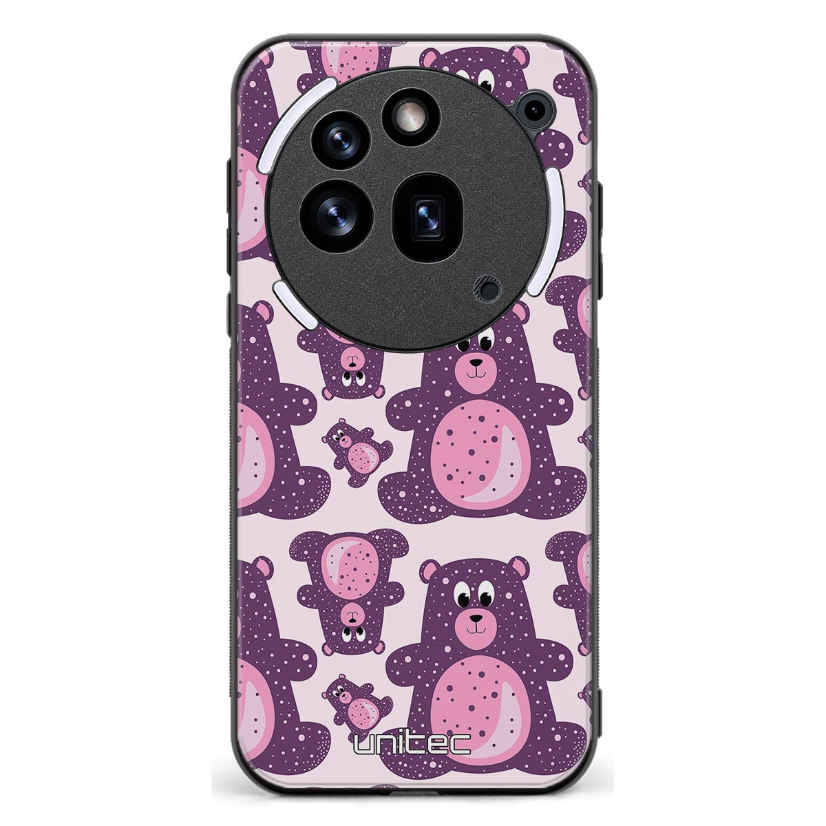 Nothing Phone 3A Pro suojakuoret - Purple Teddy Bear