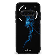Nothing Phone 3A suojakuoret - Blue Smoke On Black