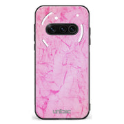 Nothing Phone 3A marmori suojakuoret - Light Pink Marble