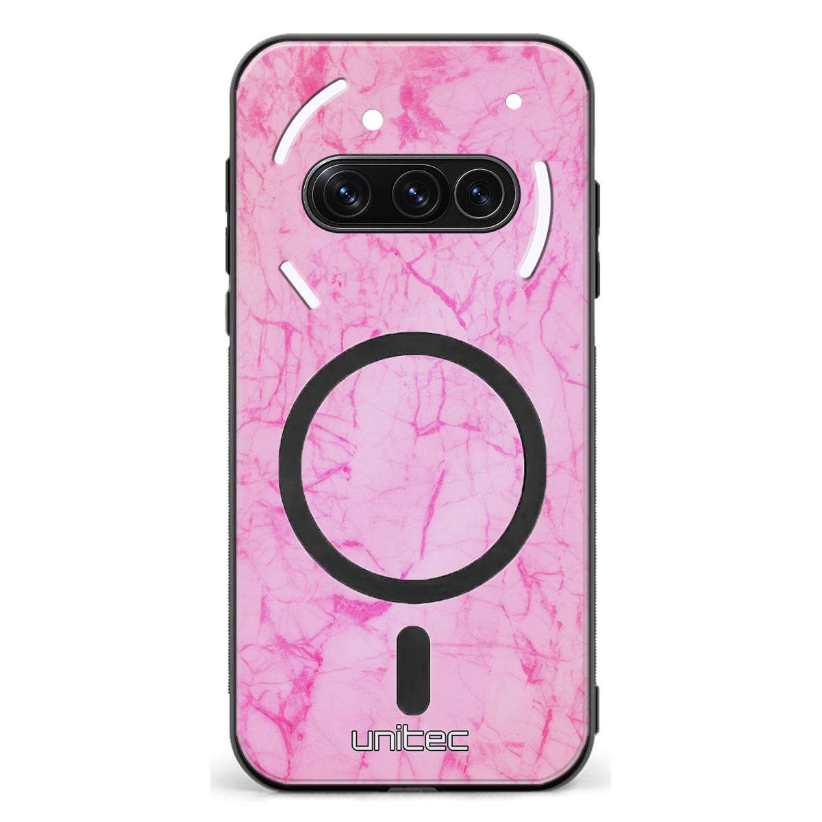 Nothing Phone 3A marmori suojakuoret - Light Pink Marble