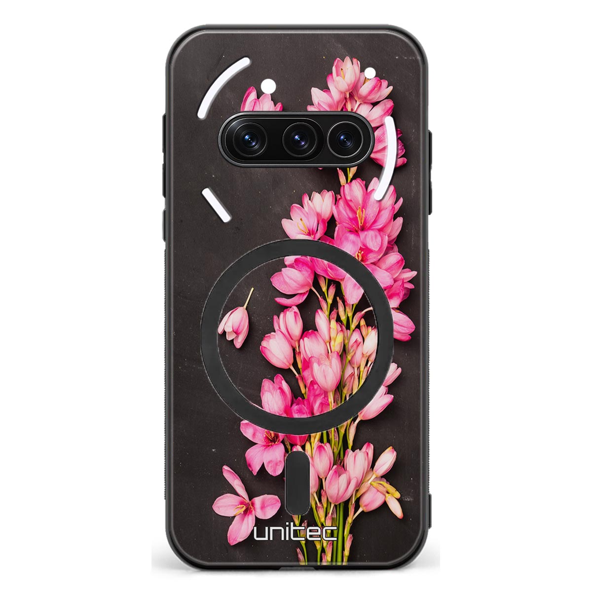 Nothing Phone 3A kukka suojakuoret - Pink Flowers