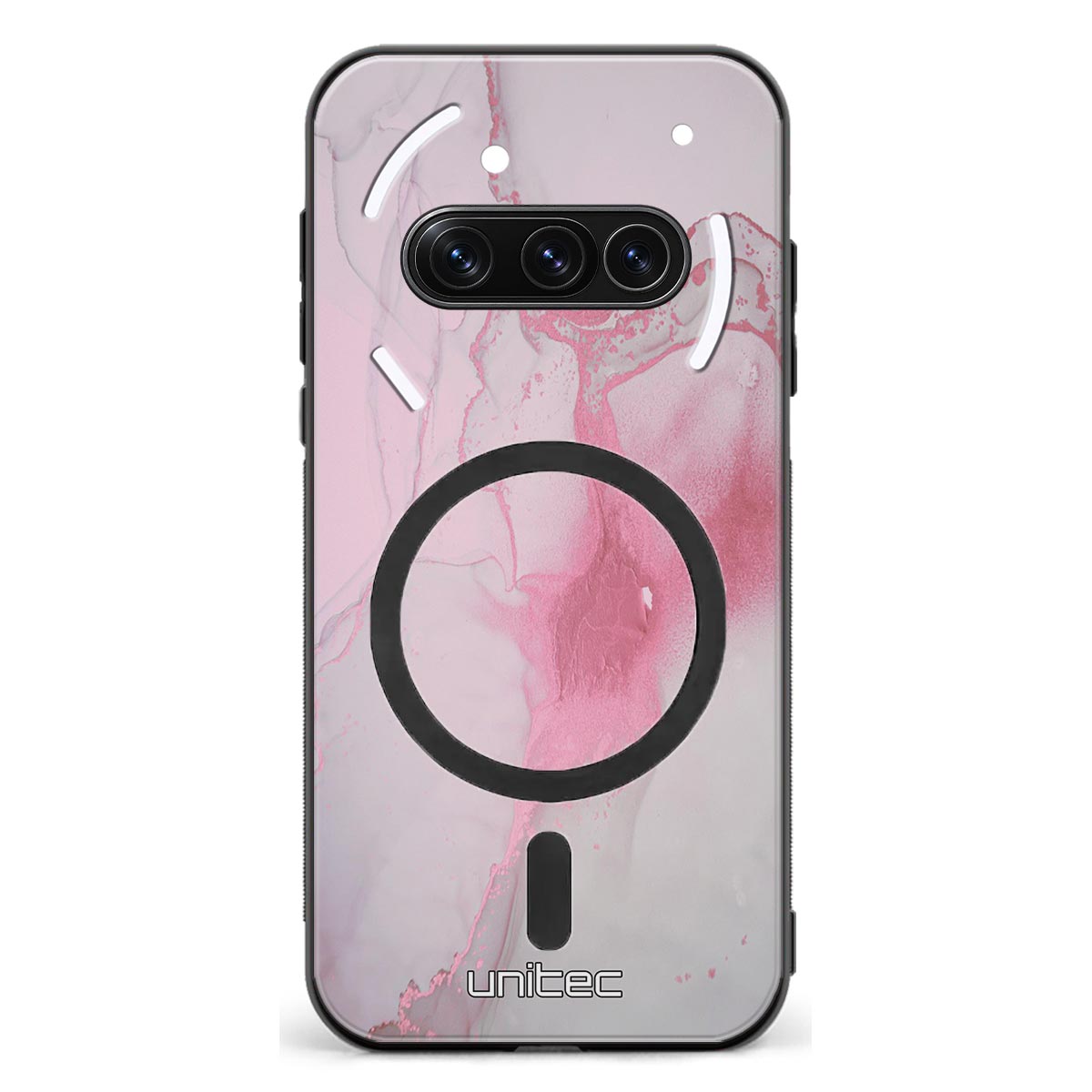 Nothing Phone 3A marmori suojakuoret - Pink Pok Rie