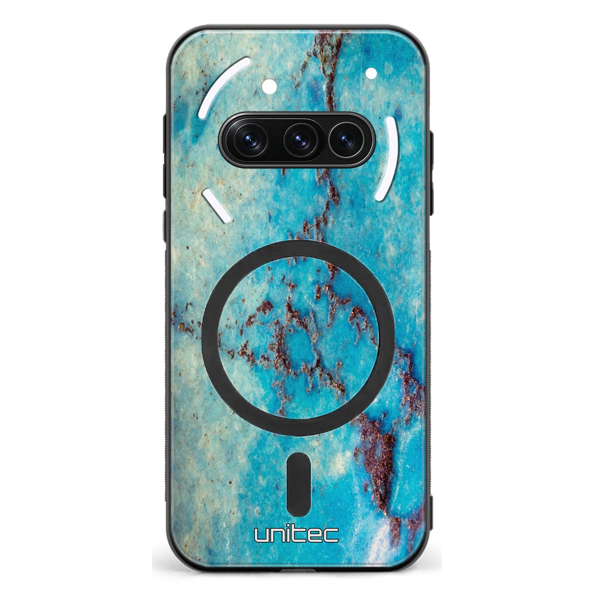 Nothing Phone 3A marmori suojakuoret - Turquoise Marble