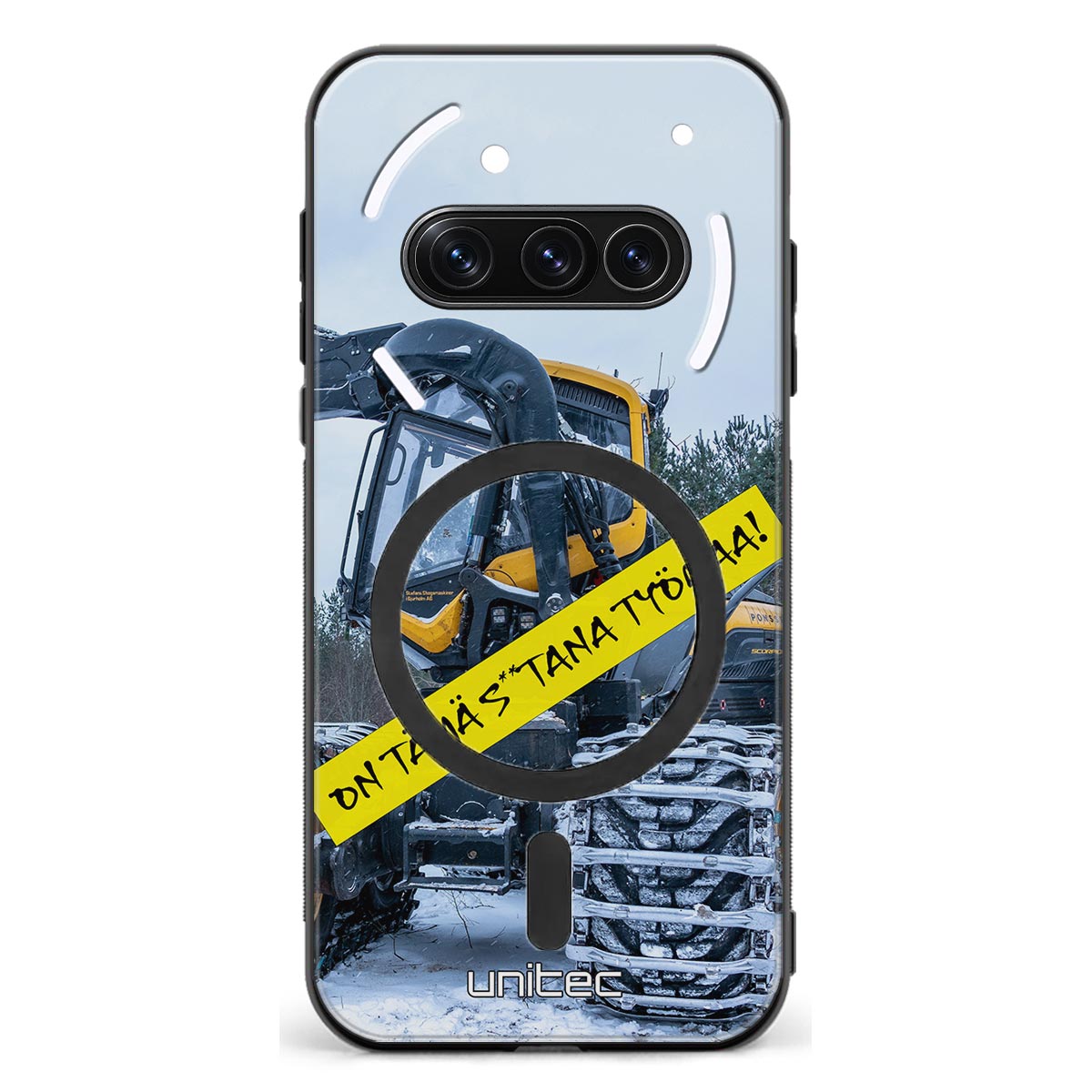 Nothing Phone 3A meemi suojakuoret - Työmaa