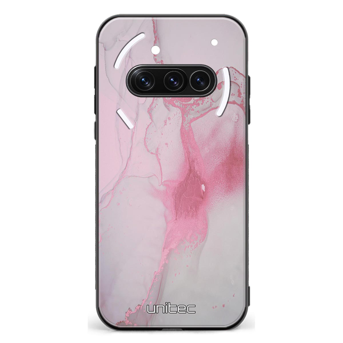 Nothing Phone 3A marmori suojakuoret - Pink Pok Rie