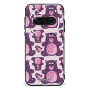 Nothing Phone 3A suojakuoret - Purple Teddy Bear
