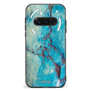 Nothing Phone 3A marmori suojakuoret - Turquoise Marble