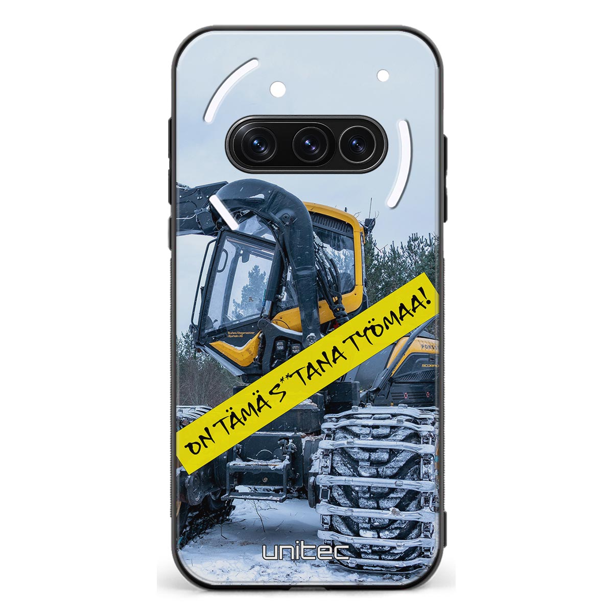Nothing Phone 3A meemi suojakuoret - Työmaa