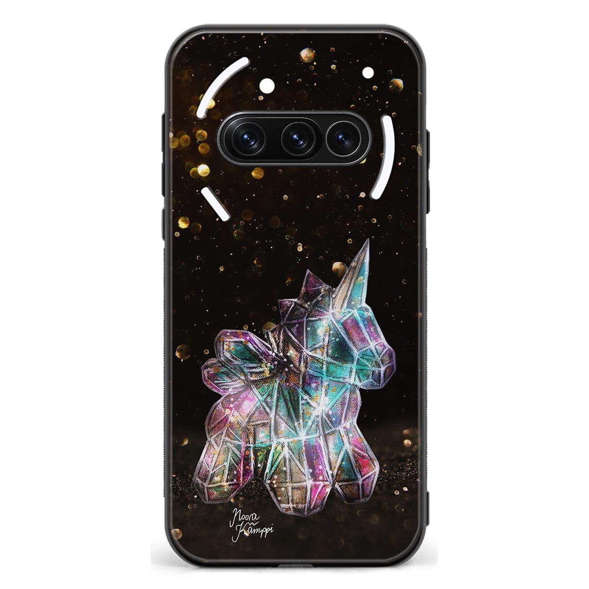 Nothing Phone 3A unicorn suojakuoret - Kulta - Noora Kämppi