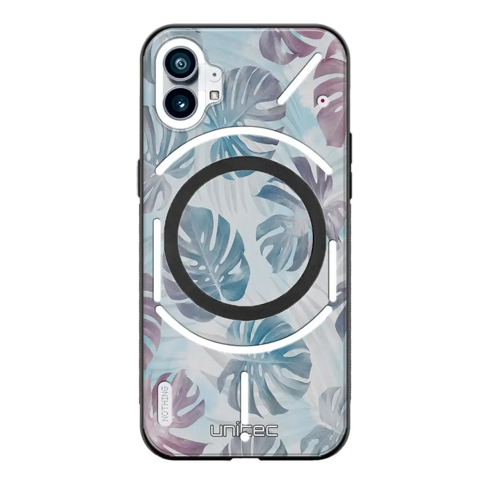 Nothing Phone kukka suojakuoret - Monstera Texture