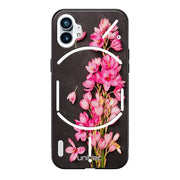 Nothing Phone kukka suojakuoret - Pink Flowers - Ei