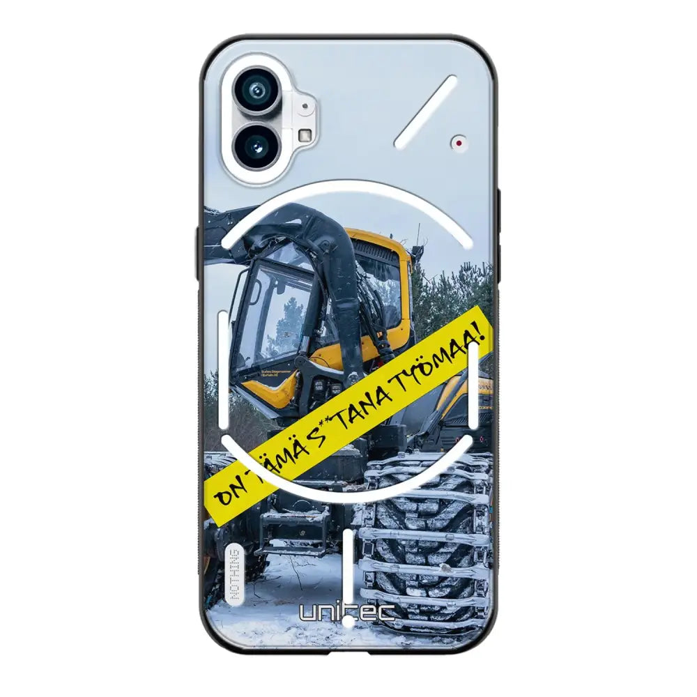 Nothing Phone meemi suojakuoret - Työmaa - Ei