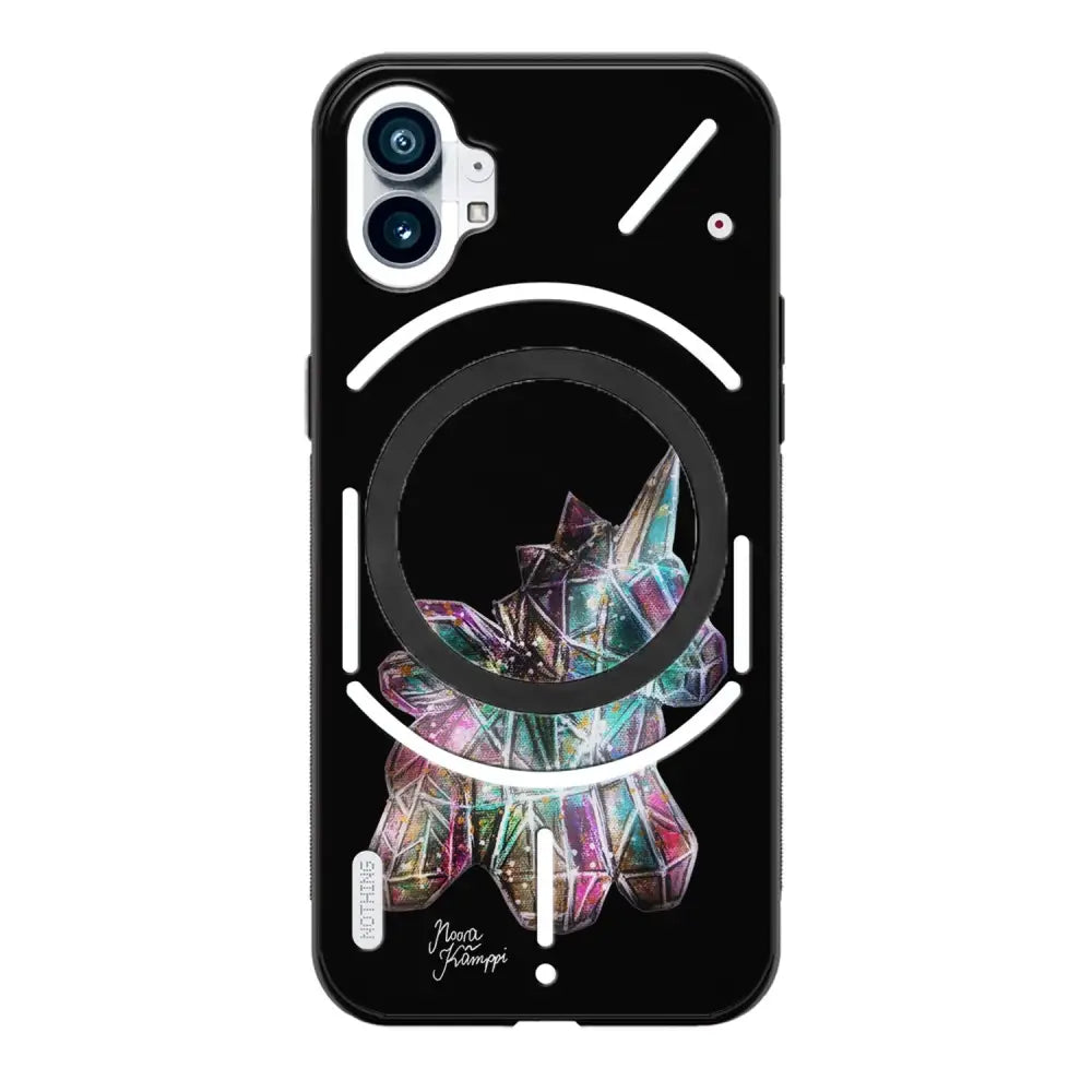 Nothing Phone unicorn suojakuoret - Musta - Noora Kämppi