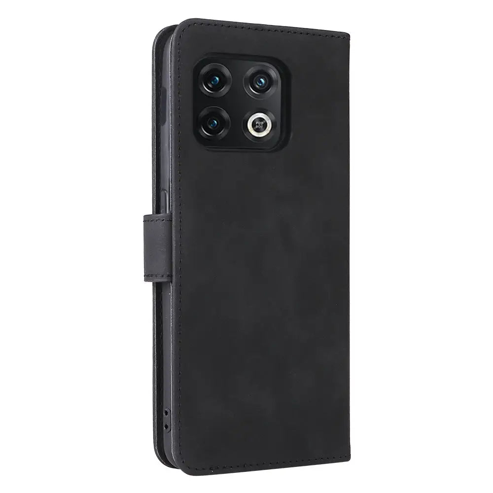 OnePlus 10 Pro Lompakko Suojakotelo Musta