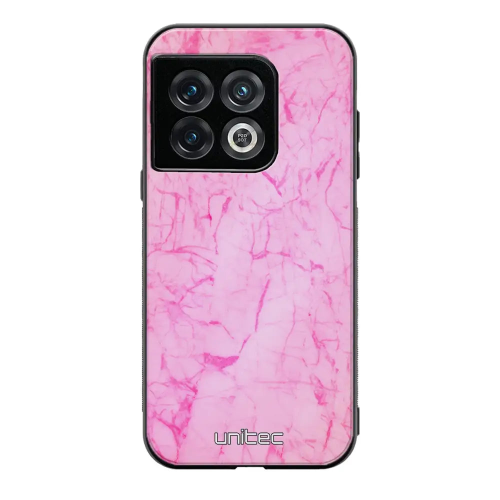 OnePlus 10 Pro marmori suojakuoret - Light Pink Marble - Ei