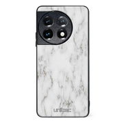 OnePlus 11 marmori suojakuoret - White Marble - Ei