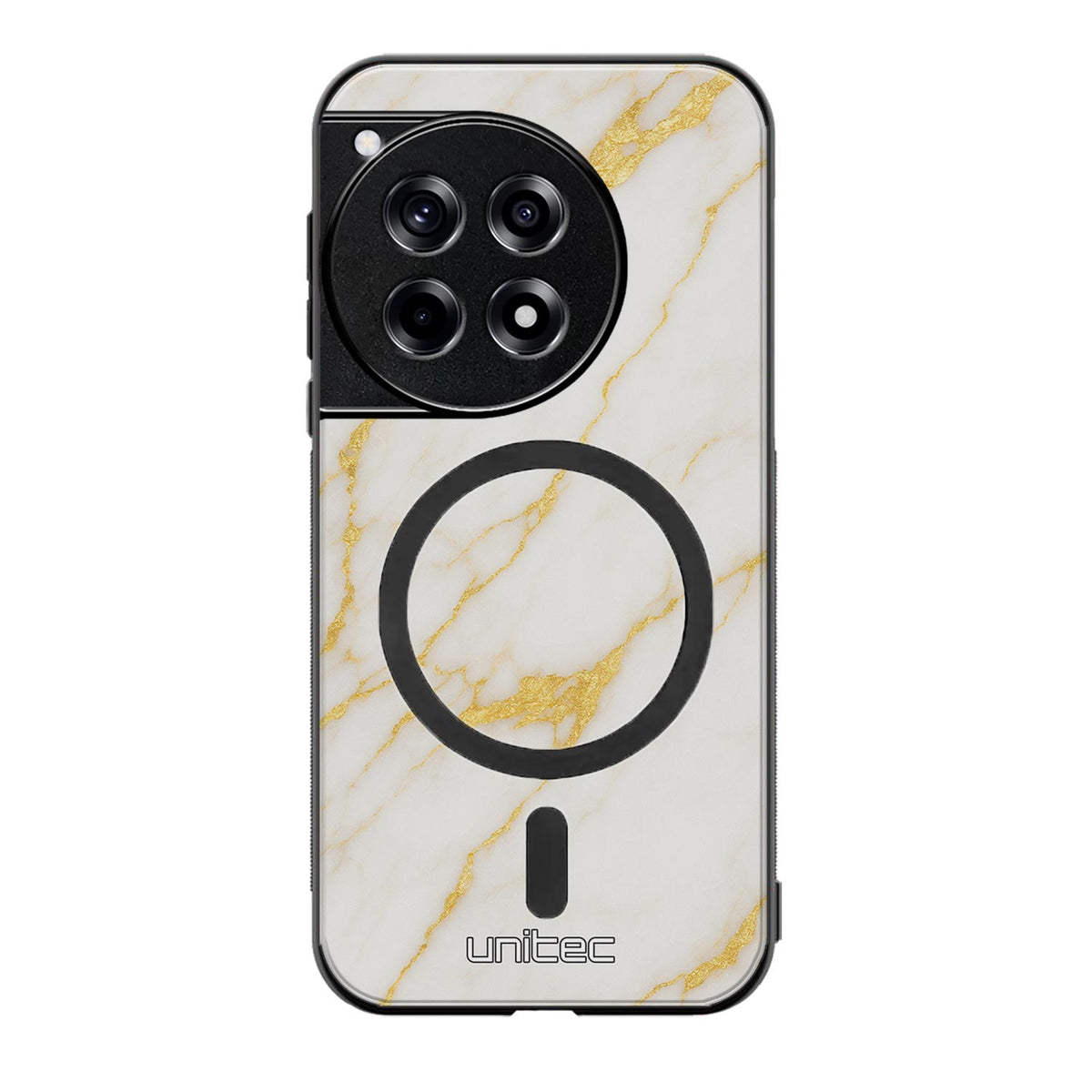 OnePlus 12 Suojakuoret Marmori – White Luxe