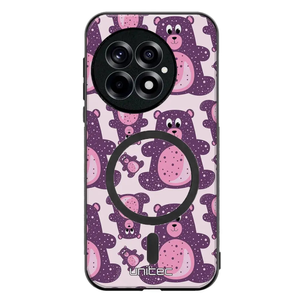 OnePlus 13 suojakuoret - Purple Teddy Bear