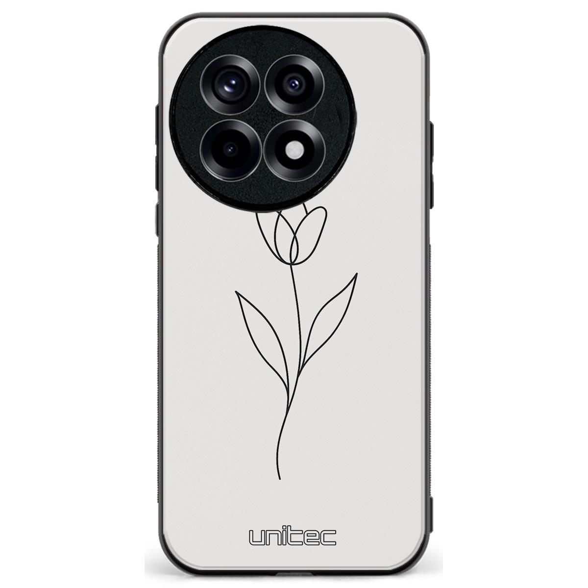 OnePlus 13R Suojakuoret Minimalistic – Elegant Tulip