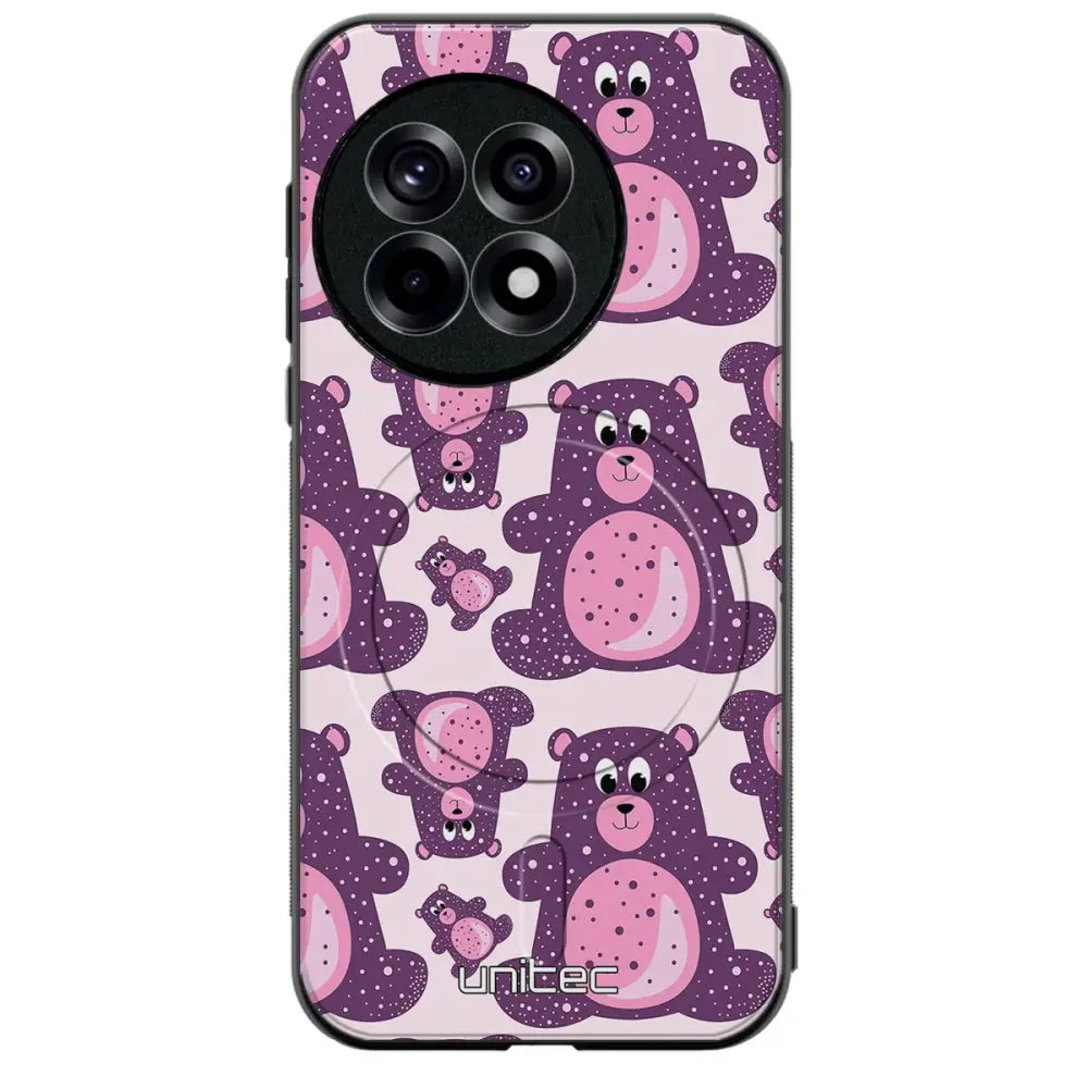 OnePlus 13R suojakuoret Purple Teddy Bear
