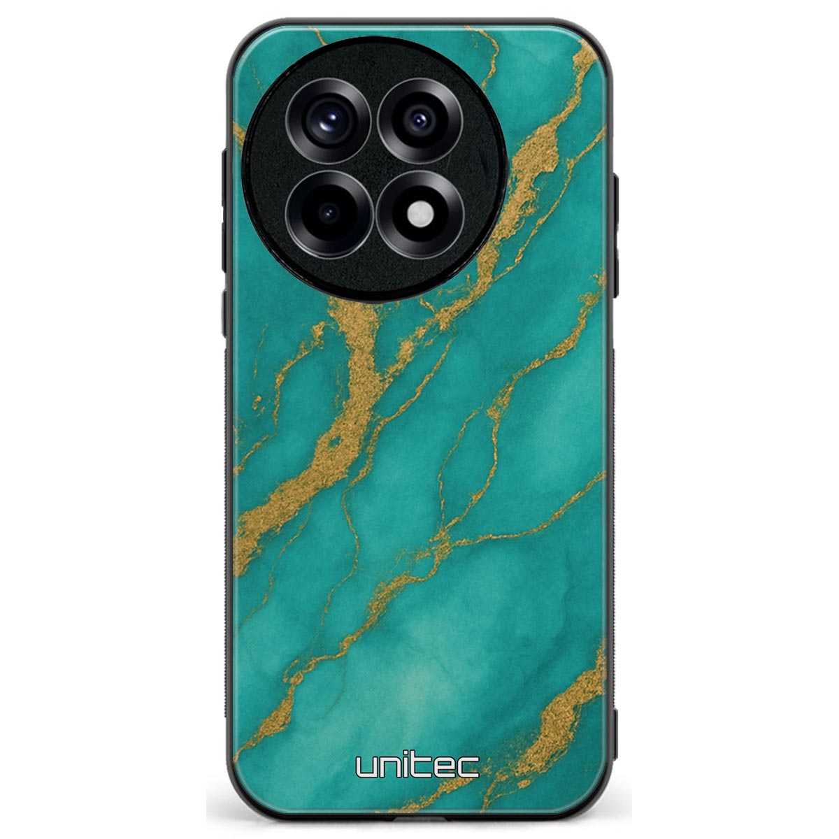 OnePlus 13R Suojakuoret Marmori – Turquoise Gold