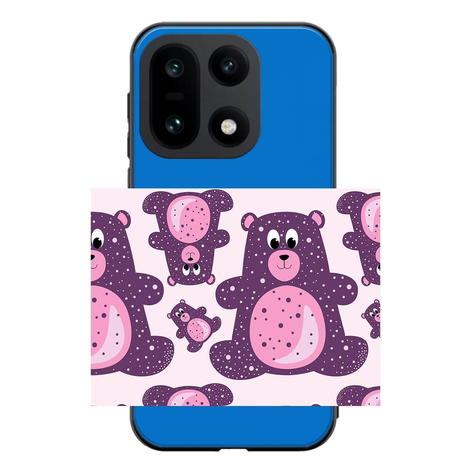 OnePlus 15 suojakuoret - Purple Teddy Bear