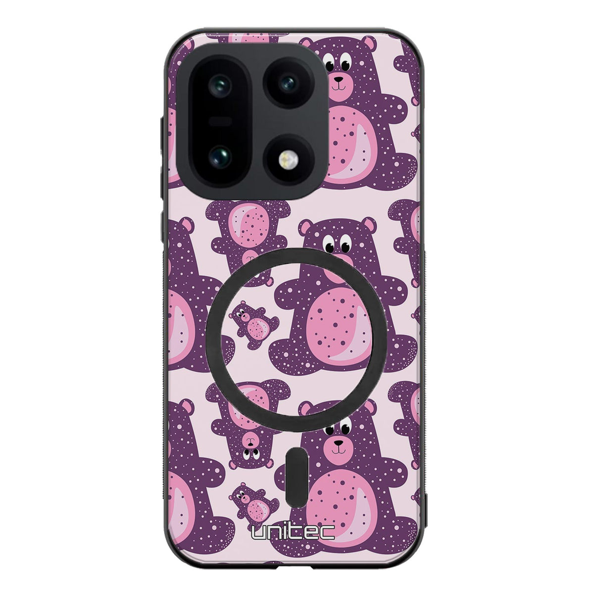 OnePlus 15 suojakuoret - Purple Teddy Bear
