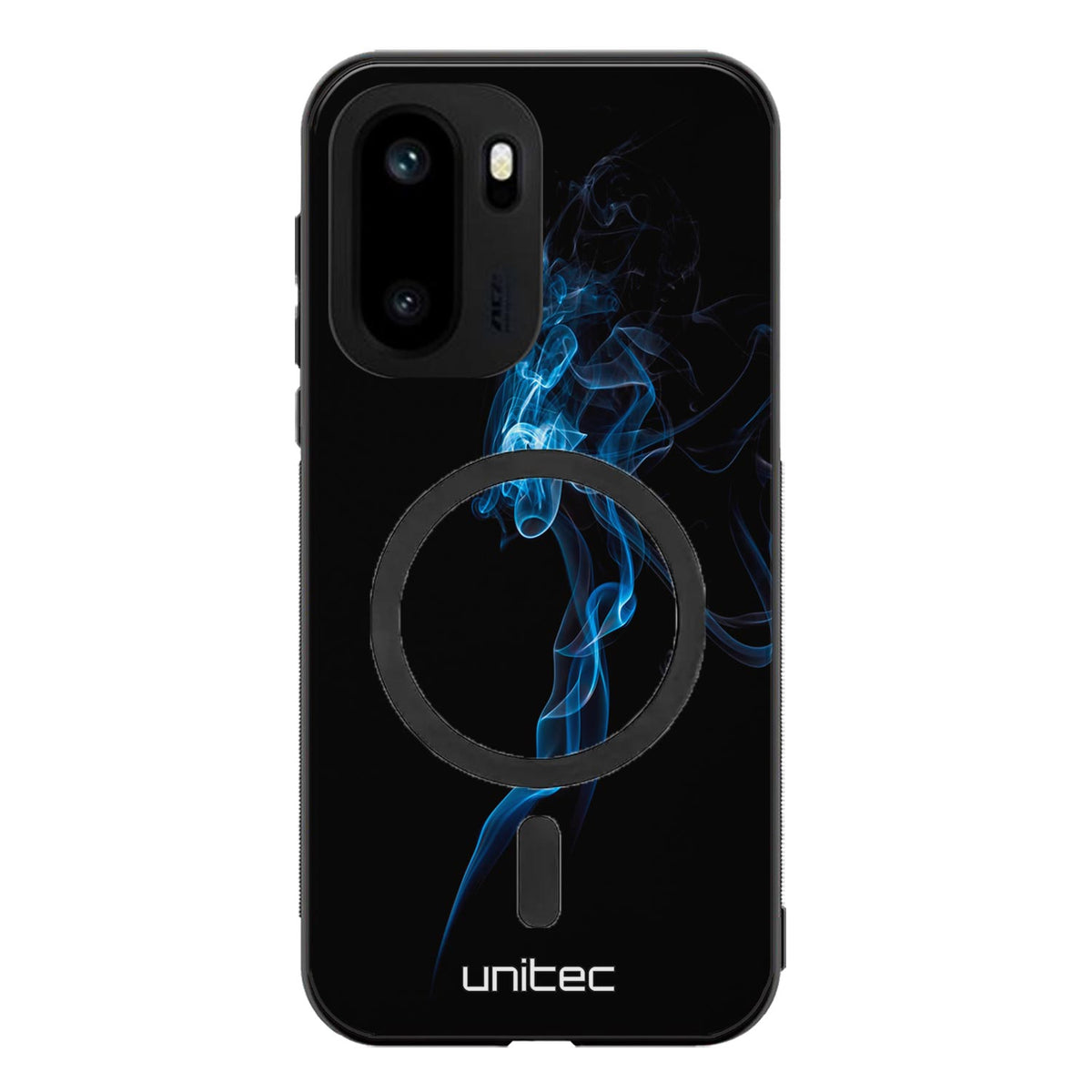 OnePlus 15R suojakuoret - Blue Smoke On Black