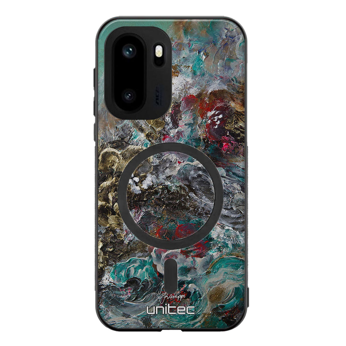 OnePlus 15R modern art suojakuoret - Heart Knows - Noora Kämppi