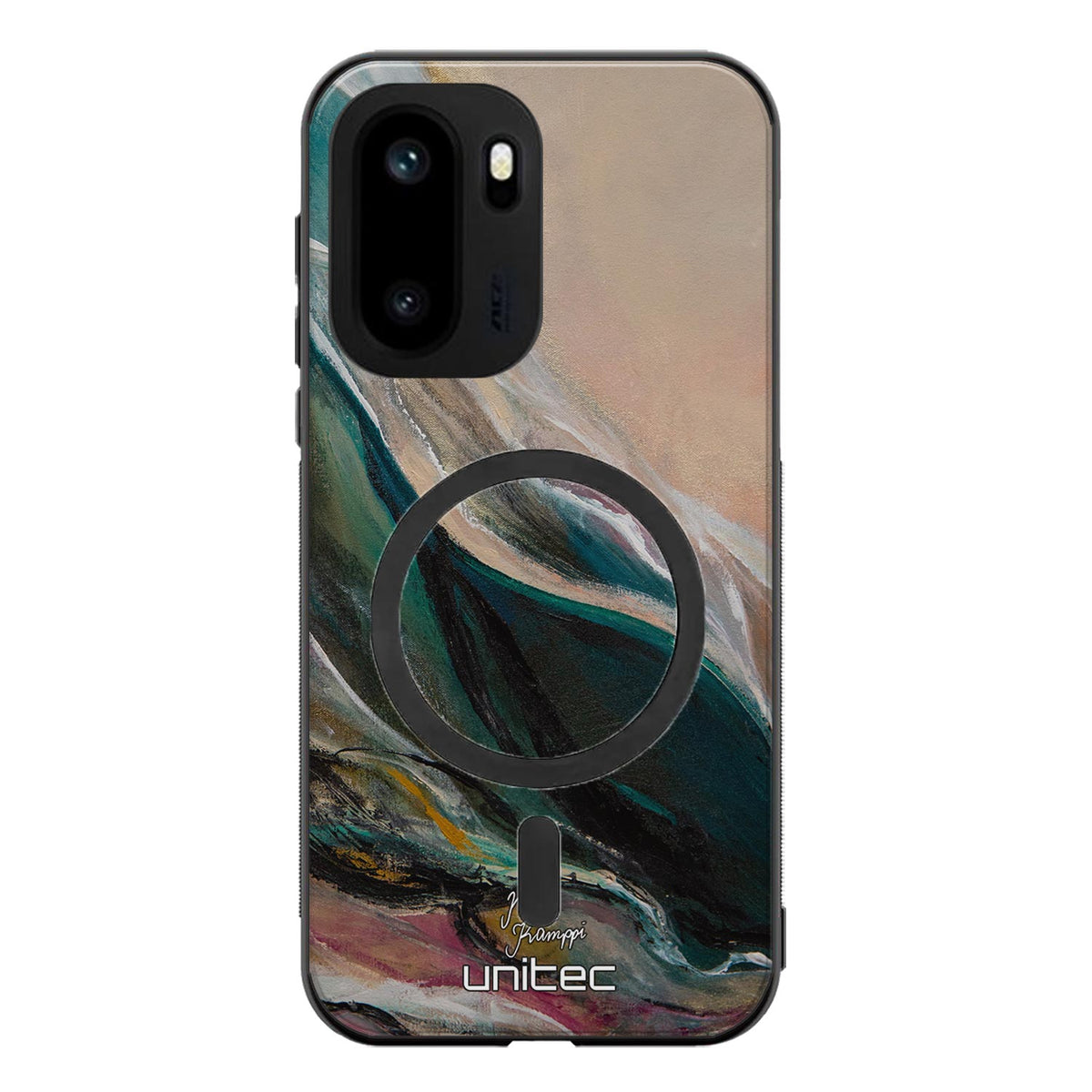 OnePlus 15R modern art suojakuoret - Nudge - Noora Kämppi