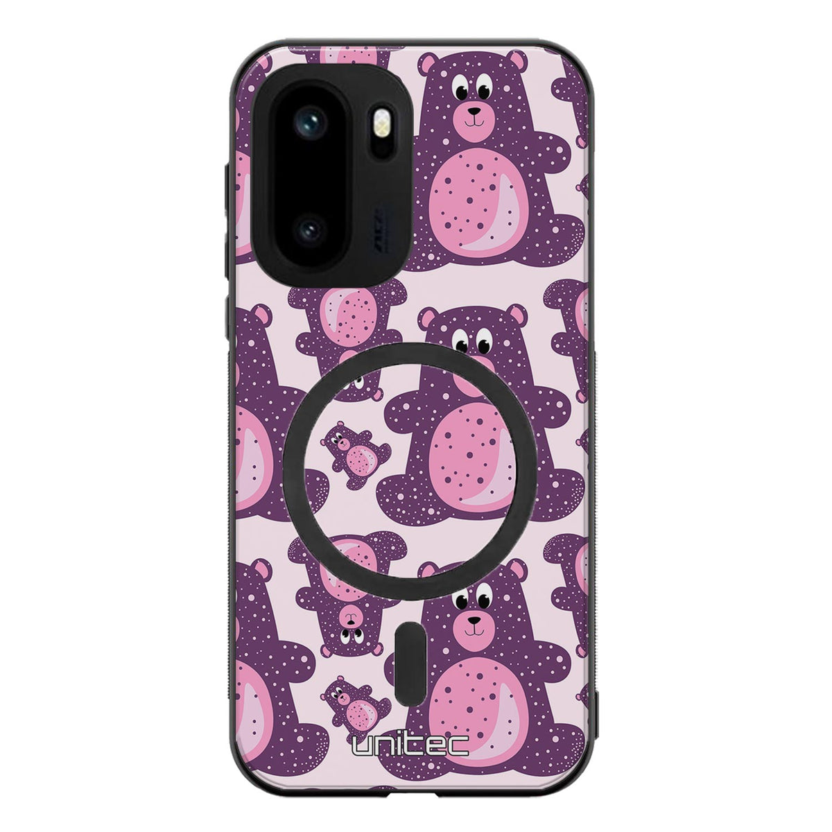 OnePlus 15R suojakuoret - Purple Teddy Bear