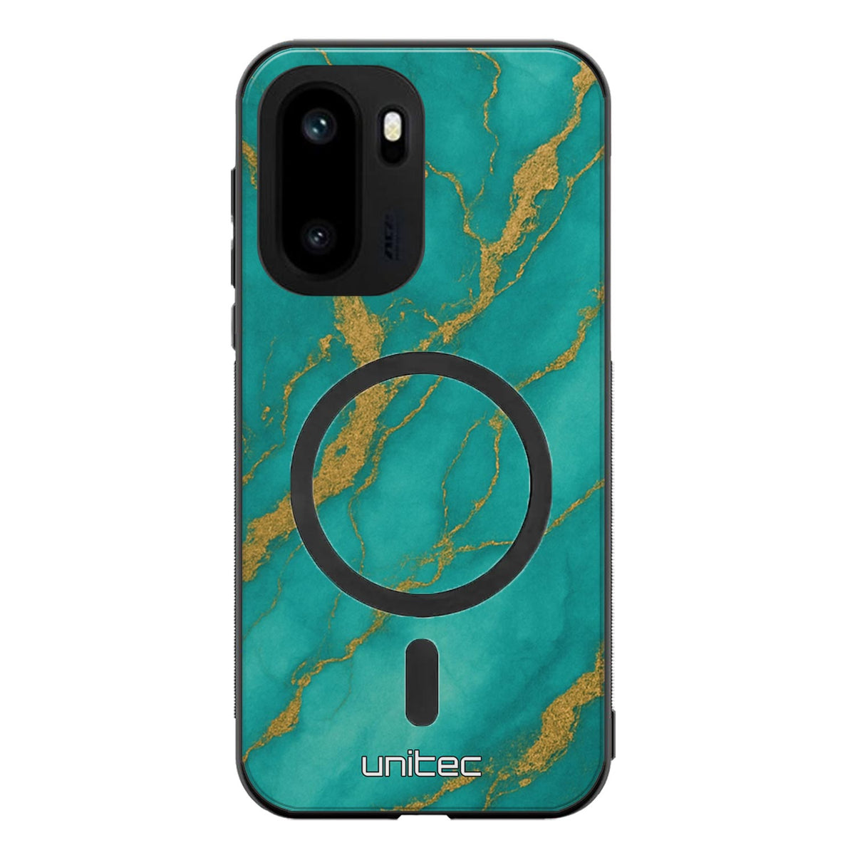 OnePlus 15R Suojakuoret Marmori – Turquoise Gold