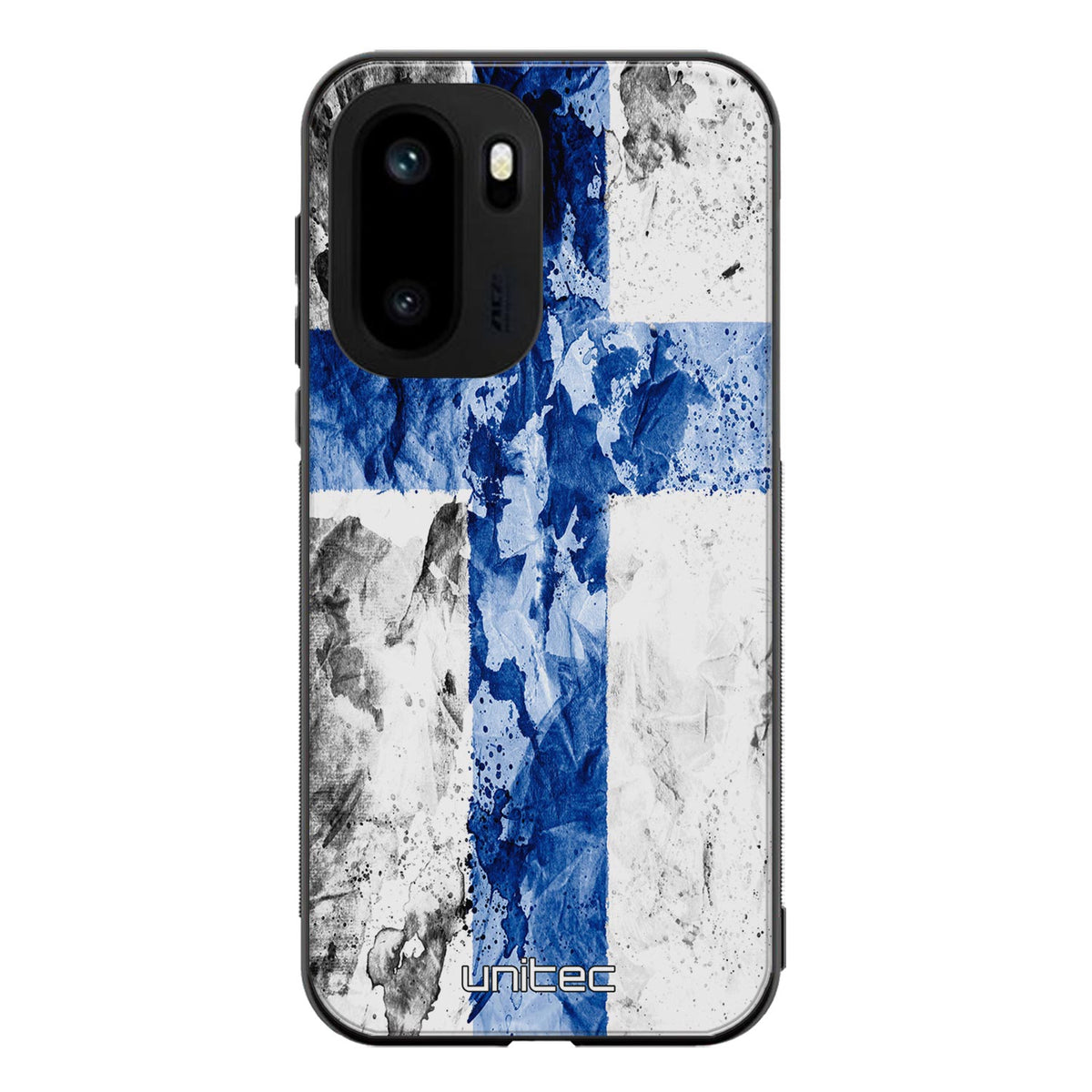 OnePlus 15R suojakuoret - Painted Finnish Flag
