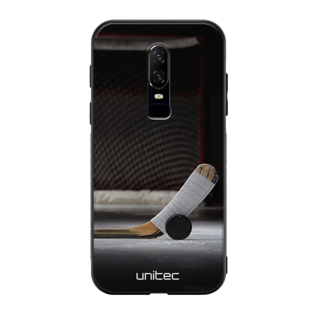 OnePlus 6 jääkiekko suojakuoret - Jääkiekko - Ei