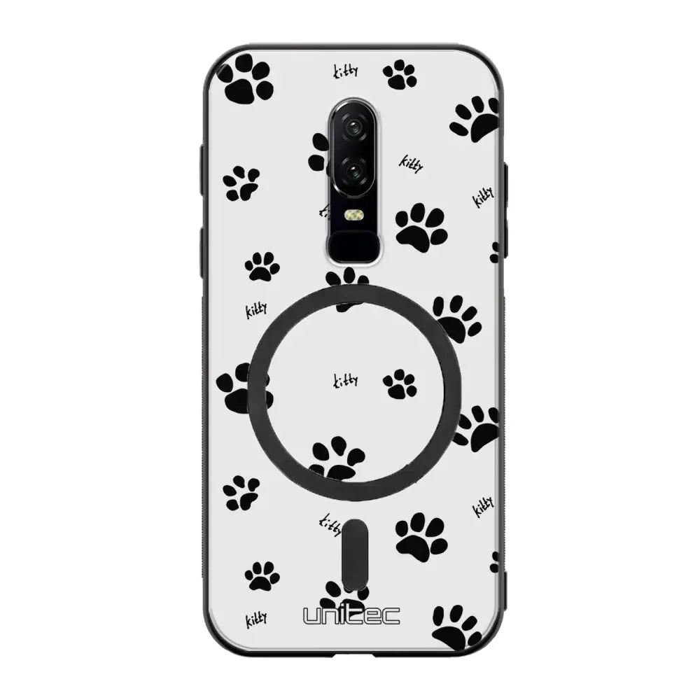 OnePlus 6 kissa suojakuoret - Cat Paws