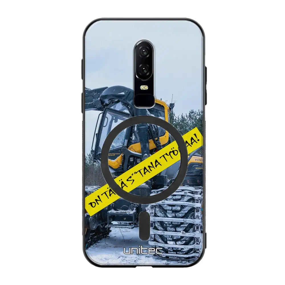 OnePlus 6 meemi suojakuoret - Työmaa