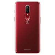 OnePlus 6 Silikonikuori - Läpinäkyvä