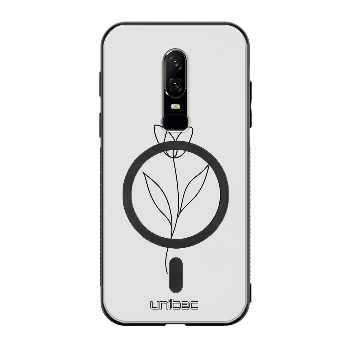 OnePlus 6 Suojakuoret Minimalistic – Elegant Tulip