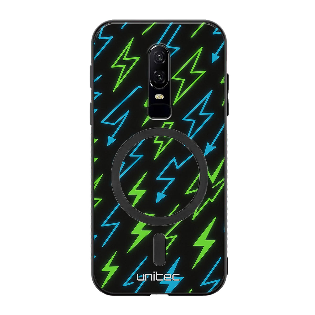 OnePlus 6 Suojakuoret Neon Lighnting