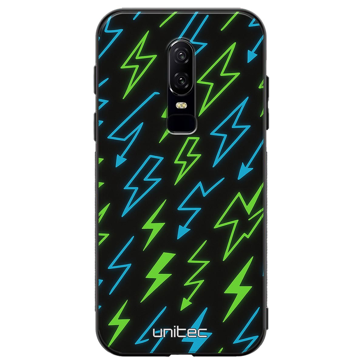 OnePlus 6 Suojakuoret Neon Lighnting