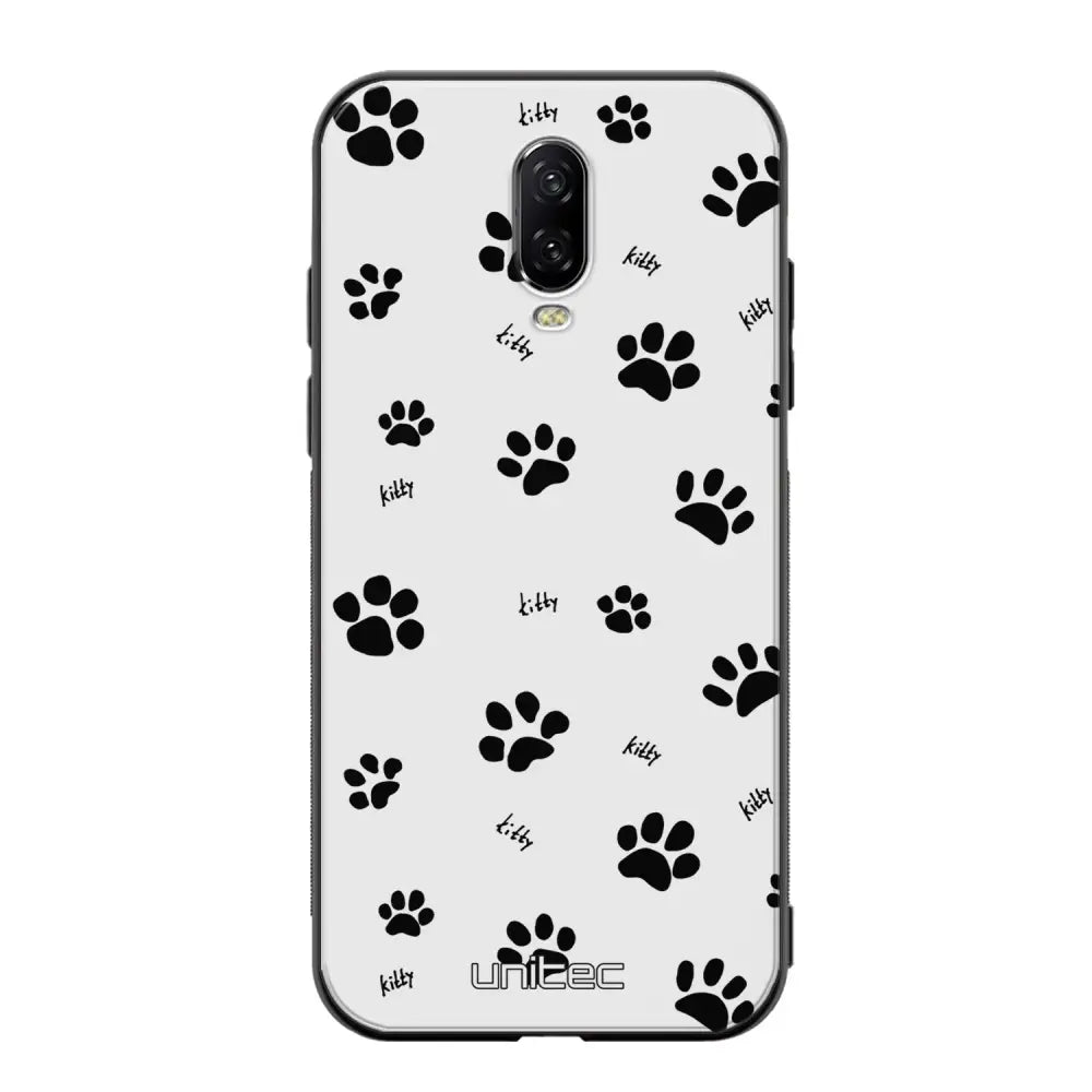 OnePlus 6T kissa suojakuoret - Cat Paws - Ei