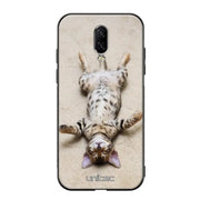 OnePlus 6T kissa suojakuoret - Relaxing Cat - Ei