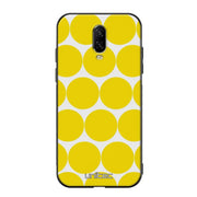 OnePlus 6T pallo suojakuoret - Keltainen Pallo - Ei