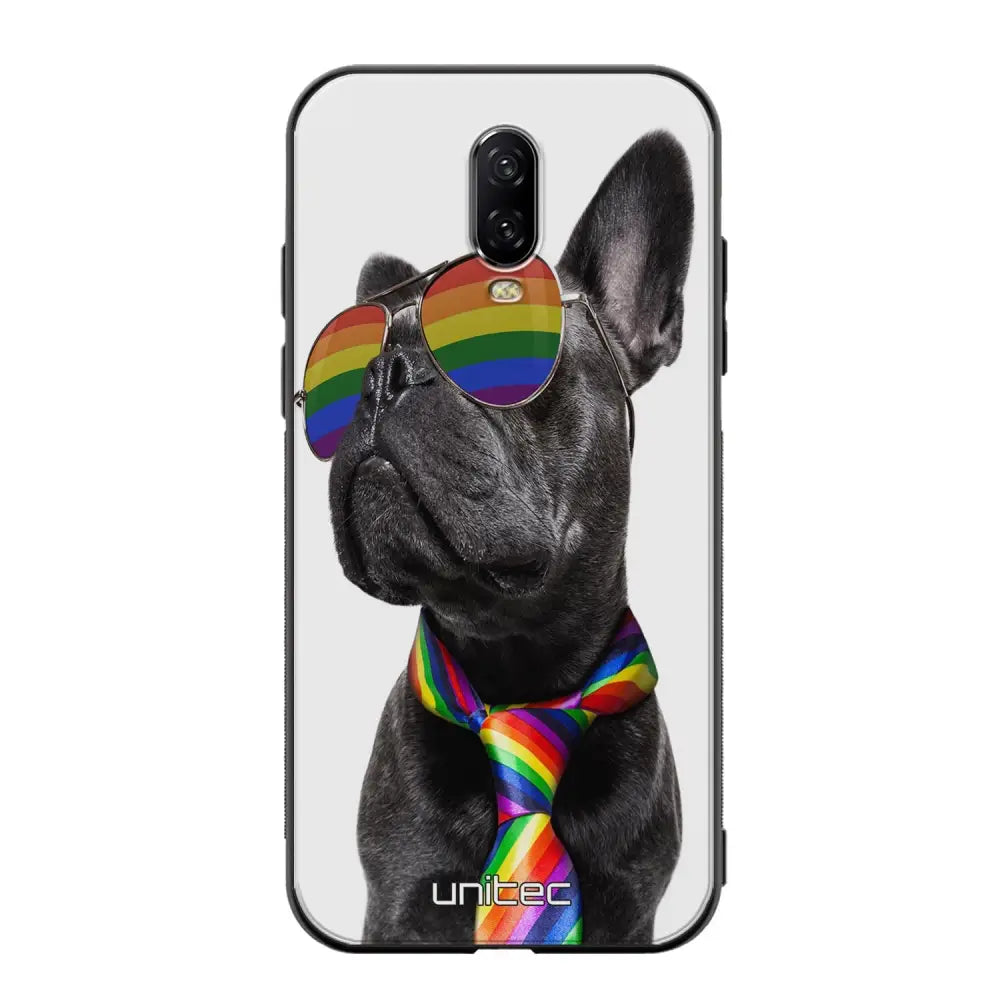 OnePlus 6T pride suojakuoret - Pride Dog - Ei