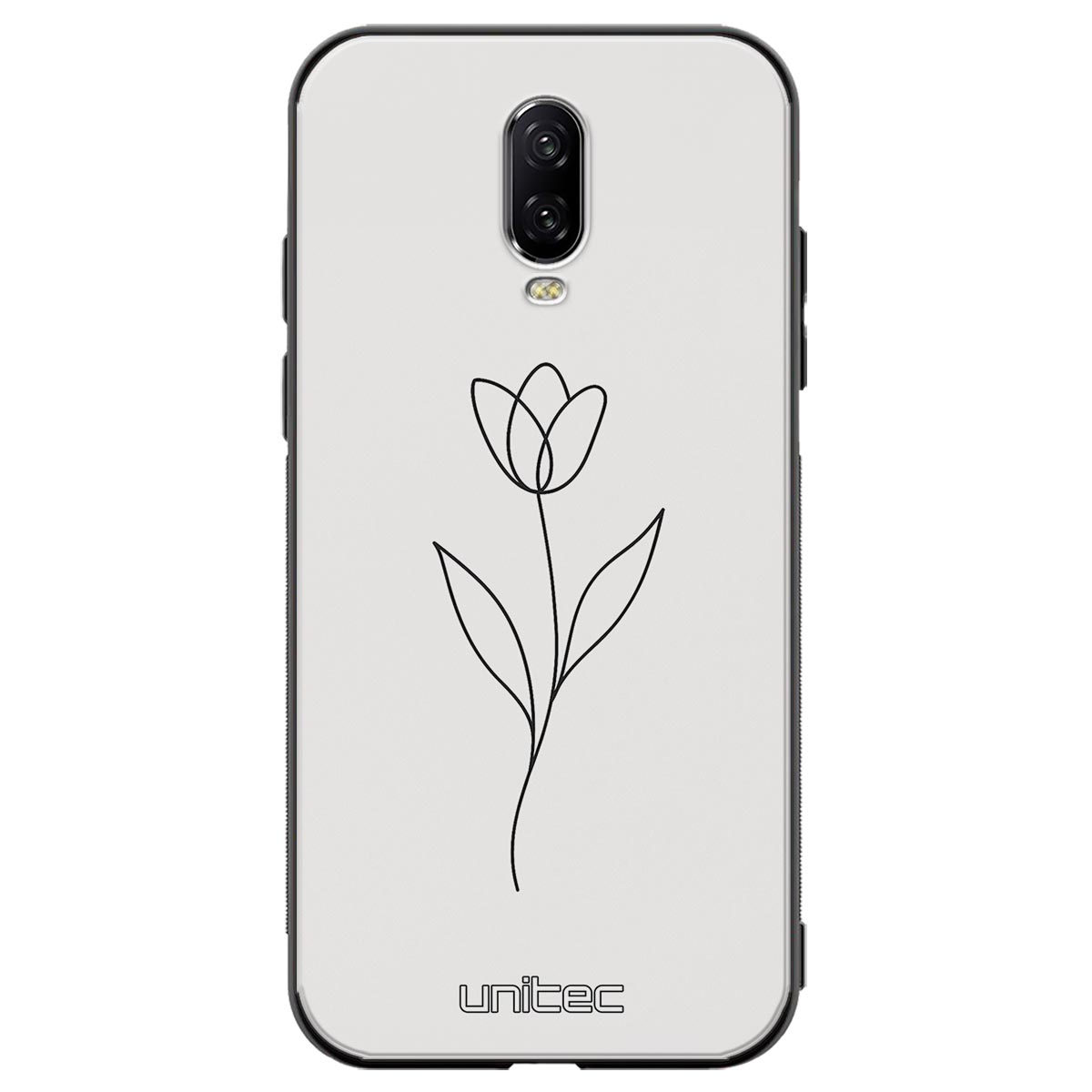 OnePlus 6T Suojakuoret Minimalistic – Elegant Tulip