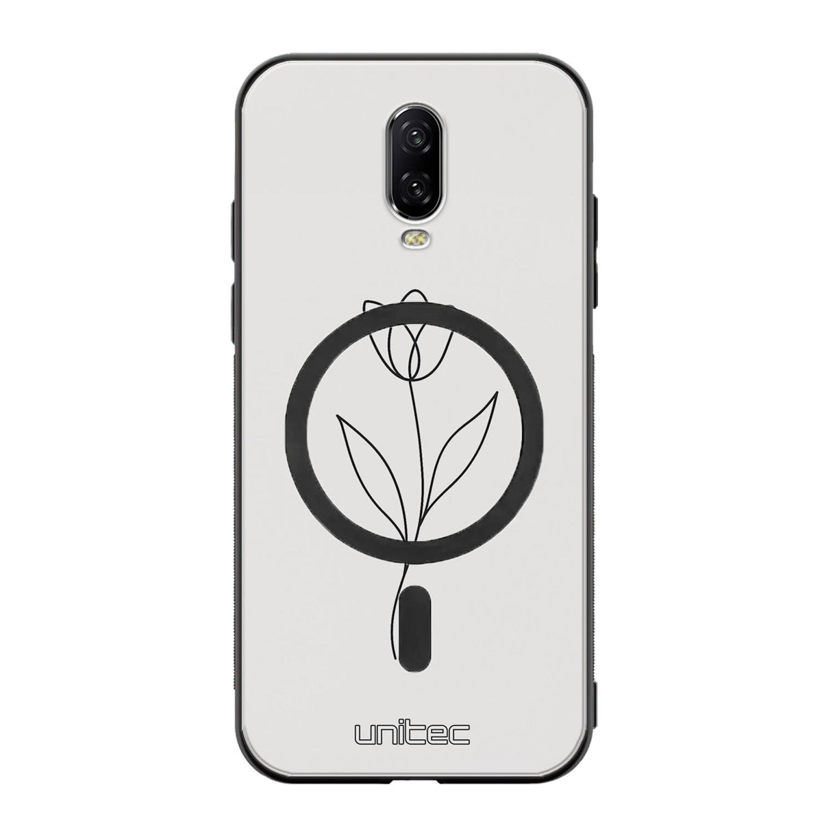 OnePlus 6T Suojakuoret Minimalistic – Elegant Tulip